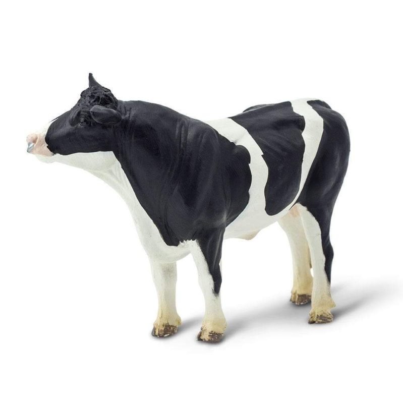 Toro Holstein. animales a escala. safari
