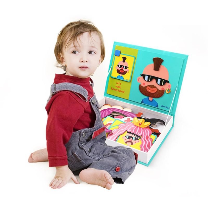 Magnet play box- crazy faces, Jar Meló. - Imagen 2