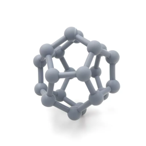Mordillo de Silicona, átomo gris - Storki