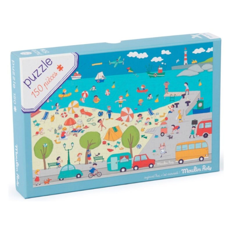 Puzzle 150 piezas, en el mar - Moulin Roty