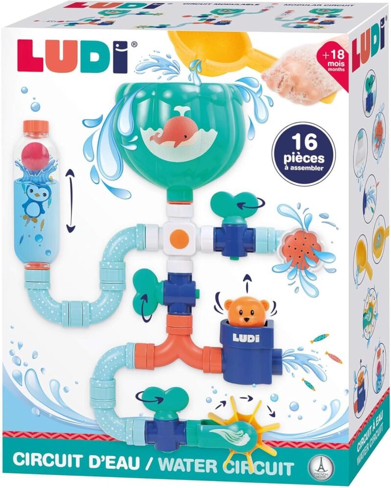 Juego de circuito de agua para el baño - LUDI