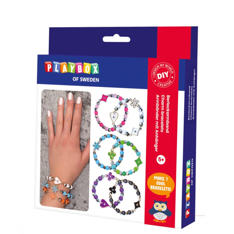 Set para armar pulseras con dijes - PlayBox