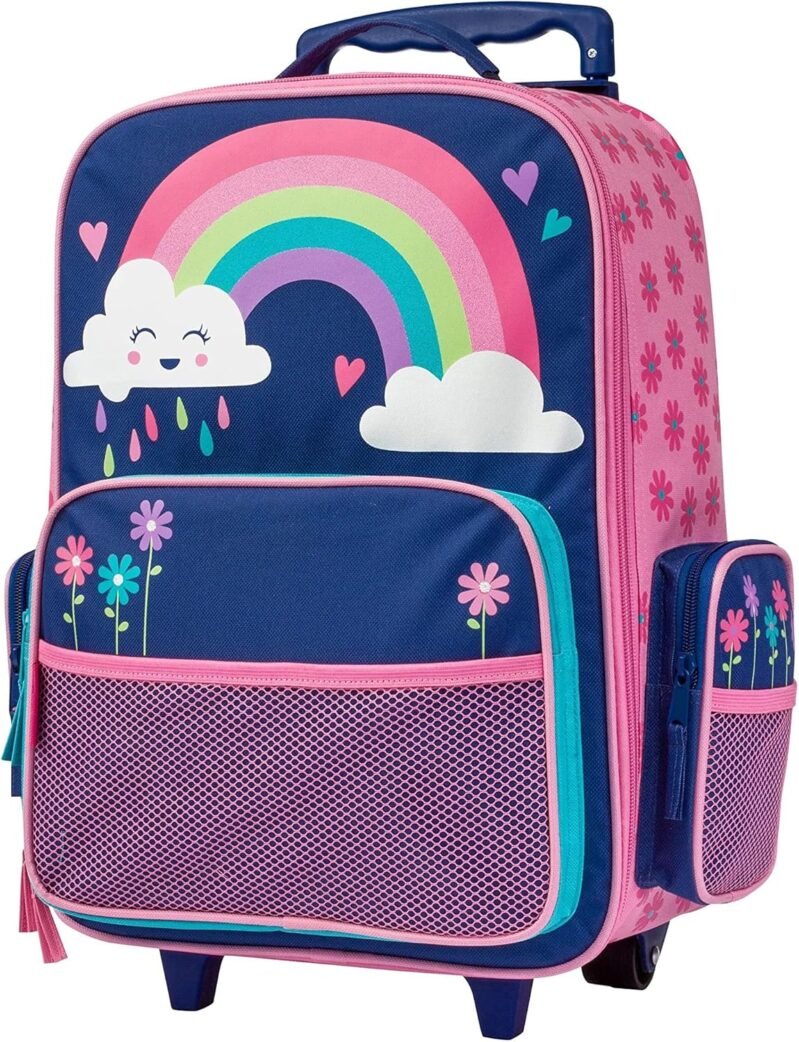 Mochila tipo valija c/rueditas arco iris - Stephen Joseph