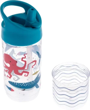 Botella con pote para snacks - Stephen Joseph
