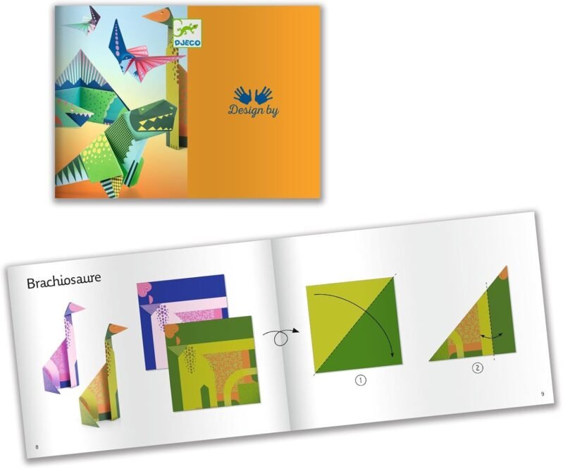 Origami Nivel 2, Dinosaurios - Djeco - Imagen 3