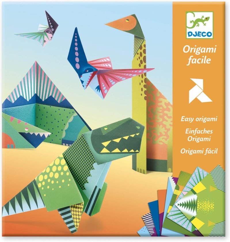 Origami Nivel 2, Dinosaurios - Djeco