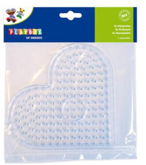 Pinboard para Ironing Beads XL, 1 pieza corazón - PlayBox