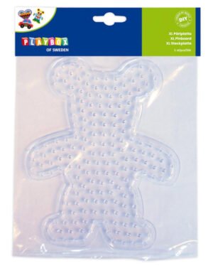 Pinboard para Ironing Beads XL, 1 pieza oso - PlayBox