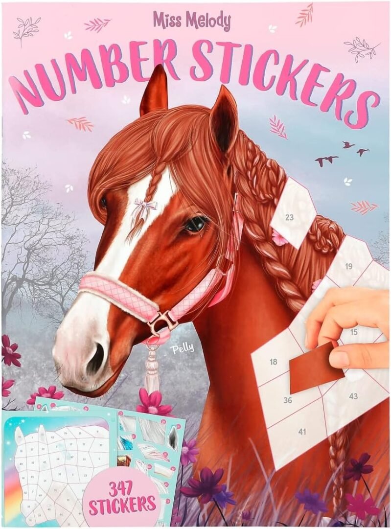 Libro de Pegatinas, NUMBER - Miss Melody